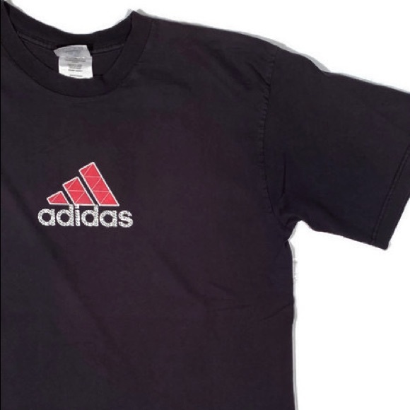 90’s Adidas Spell Out Graphic Tee - Picture 2 of 4